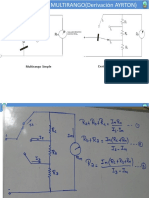 Fórmulas Del Amperímetro y Voltímetro
