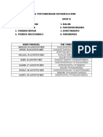 Jadwal Pertandingan Sepakbola Mini