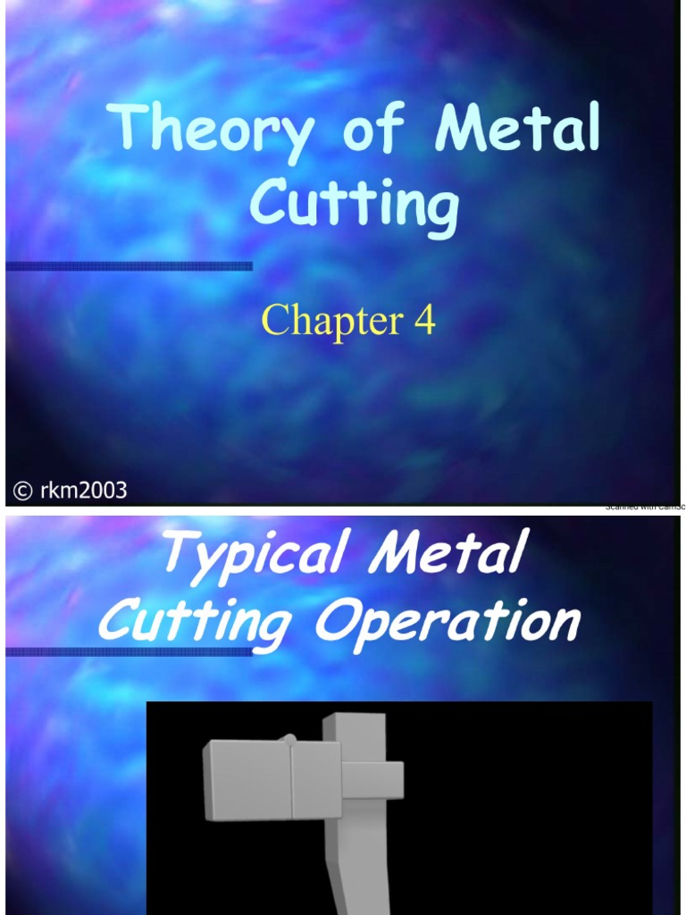 Metal Cutting | PDF