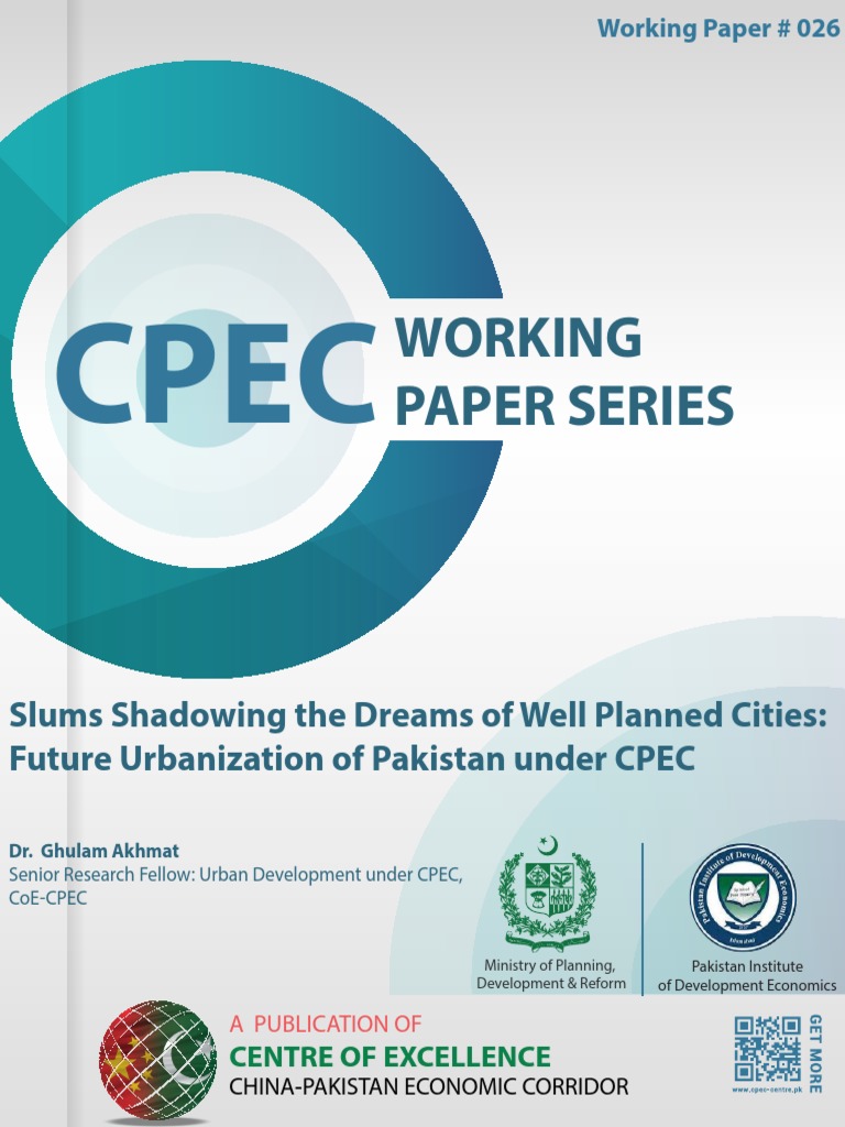 Working Paper Series: Slums Shadowing The Dreams of Well Planned Cities ...