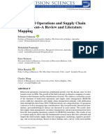 2019 Decision Sciences Behavioral Operations and Supply Chain Management A Review and Literature Mapping