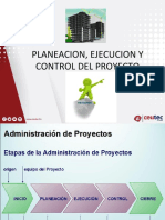 P4 - Planeación, Ejecución y Control Del Proyecto D
