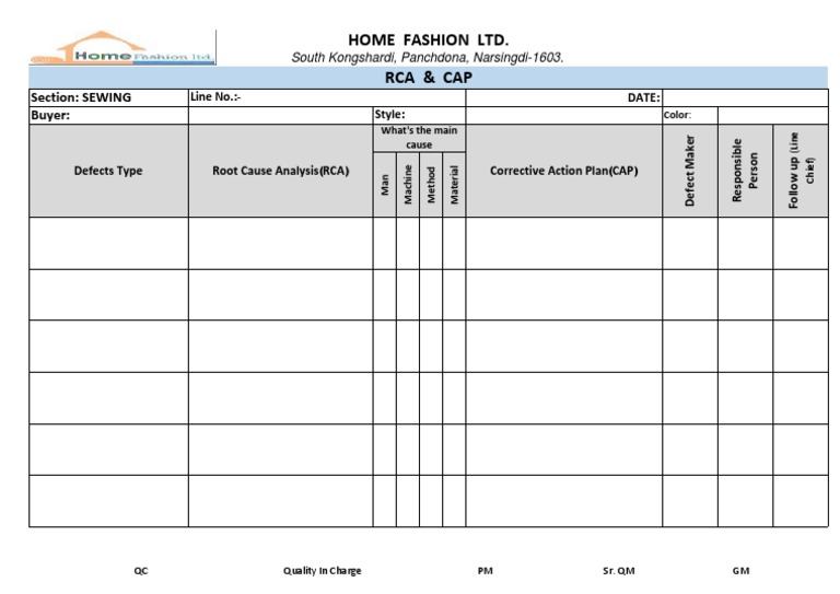 RCA & CAP for Defect Management | PDF