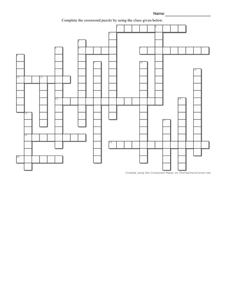 Crossword tNY0iJfU5u PDF Chemical Substances Liquids