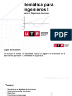 S02.s1-Función Compuesta, Dominio y Rango. Algebra de Funciones