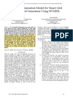 Hybrid Optimization Model For Smart Grid Distributed Generation Using HOMER