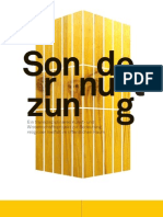 SONDERNUTZUNG - Ein Transdisziplinäres Kunst - Und Wissenschaftsprojekt