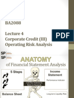 BA2088 - Lecture 4 Corporate Credit III - Industry and Business Risk Analysis