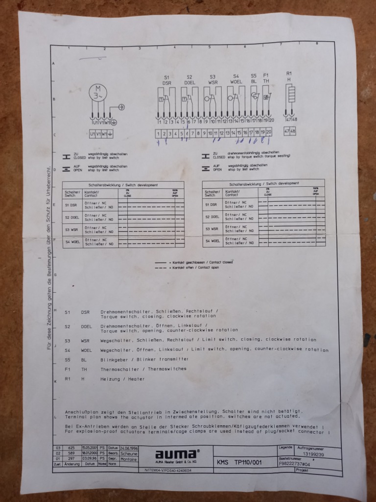 AUMA Actuators - Wiring | PDF