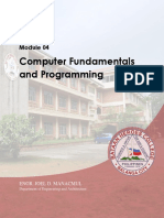 Computer Fundamentals and Programming - Module 04
