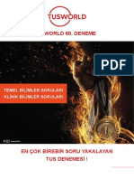 68.tusworld Denemesi Açıklamaları