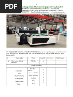 CNC Fiber Laser Cutter For Cutting Plate and Tube 3015 1000W