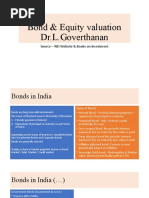 FM-Bond Markets in India