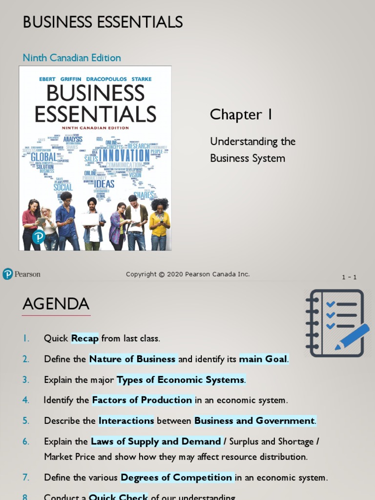 Chapter 1 - The Business System | PDF