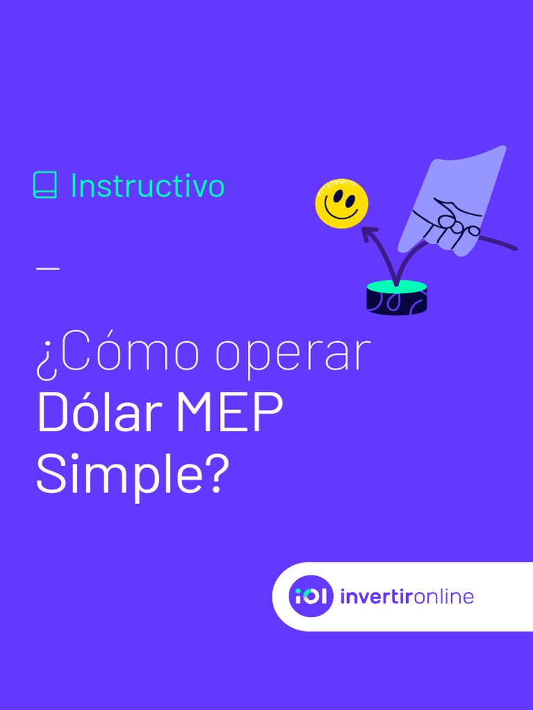 Instructivo dolarmep simple pdf