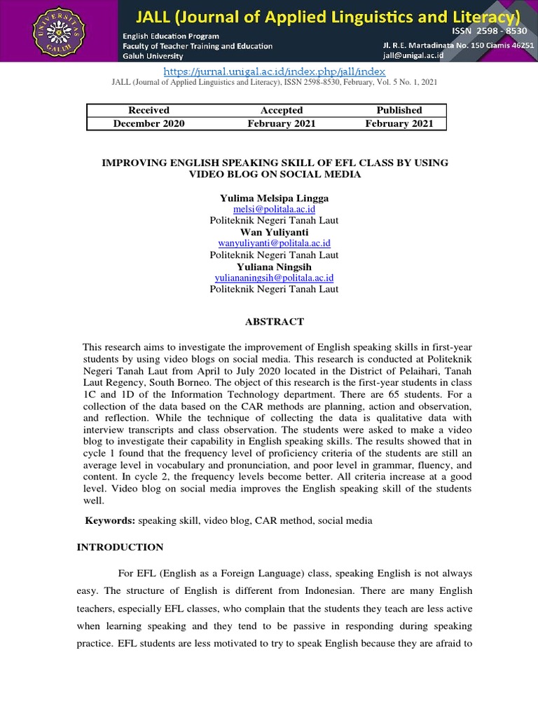 Lingga Y M Yuliyanti W And Ningsih Y 2021 Pdf