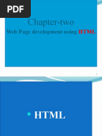 Chapter 2 HTML