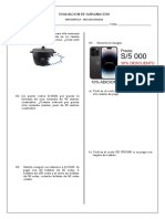 Evaluacion de Subsanacion