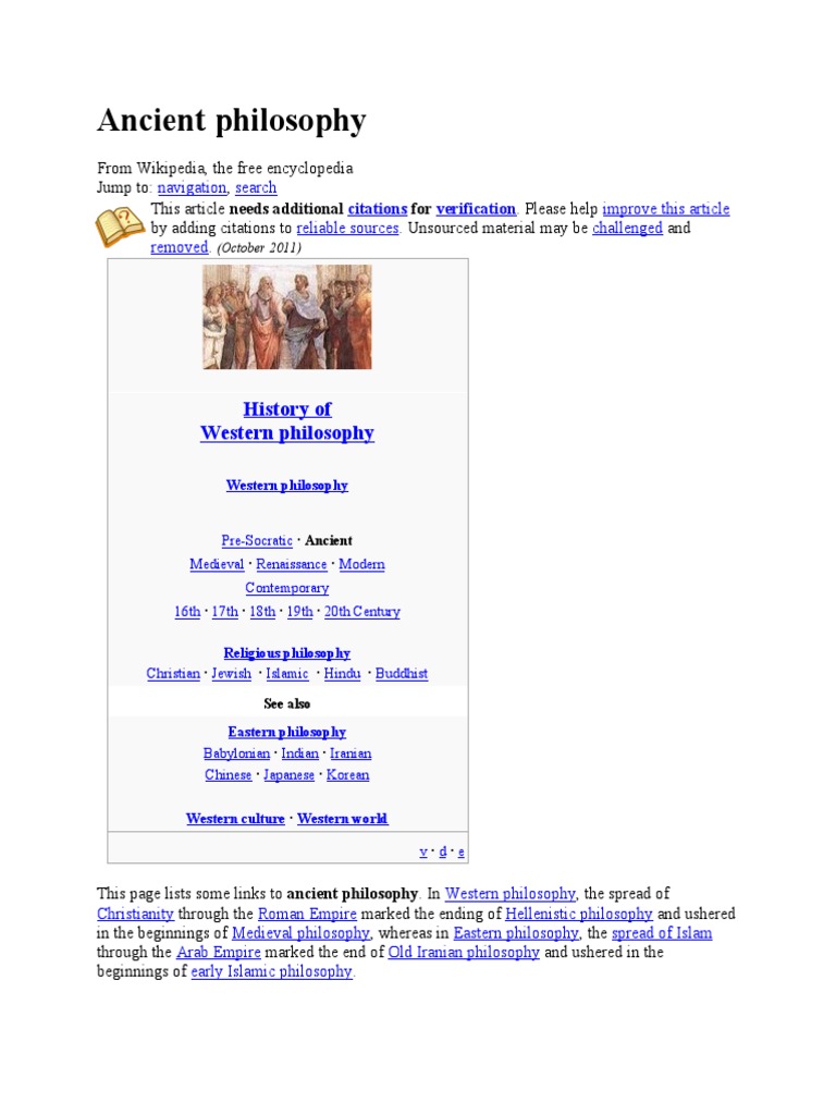 Ancient Philosophy PDF Ancient Philosophy Indian Philosophy