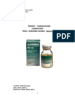 ALBUMINA Referat Farmacologie