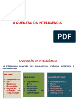 Aula 2 - A Questão Da Inteligência