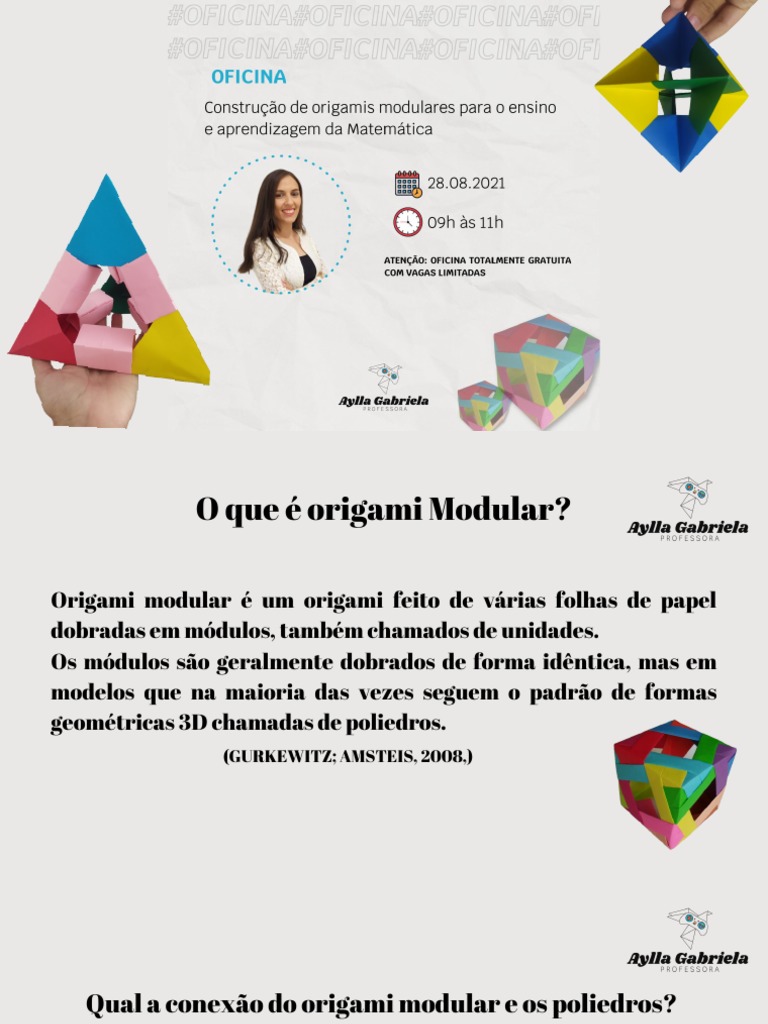 O Que É Origami Modular | PDF