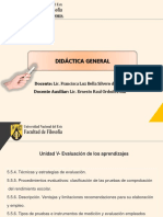 Técnicas y Estrategias de Evaluación