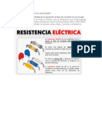 Qué Es La Resistencia en La Electricidad