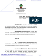 PORTARIA #116-2021 (Designa Oficial de Justiça para Cumprimento Mandados Da Diretoria Do Foro e Da Comissão de Alienação de Veículos)