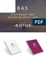 Stationary and Branding Mock-Ups