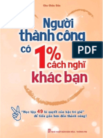 Người Thành Công Có 1% Cách Nghĩ Khác Bạn - Chu Châu Bân