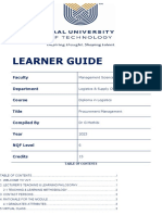 Final 2023 Procurement Management Learner Guide Semester 2.1-Semester 2.2