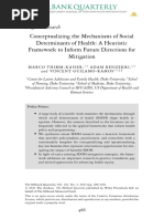 Milbank Quarterly - 2023 - THIMM KAISER - Conceptualizing The Mechanisms of Social Determinants of Health A Heuristic