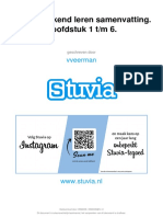 Stuvia 547416 Samenwerkend Leren Samenvatting. Hoofdstuk 1 TM 6.