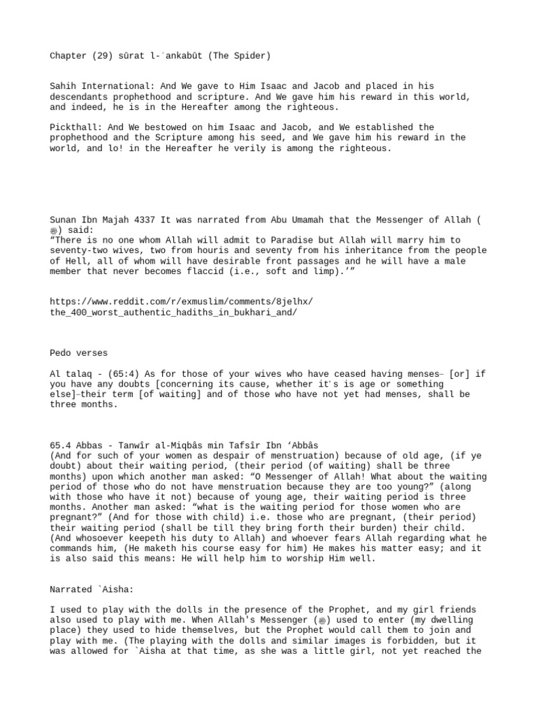Quran Contradictions | PDF | Muhammad | Surah