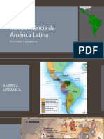 Aula - Independência Da América Latina