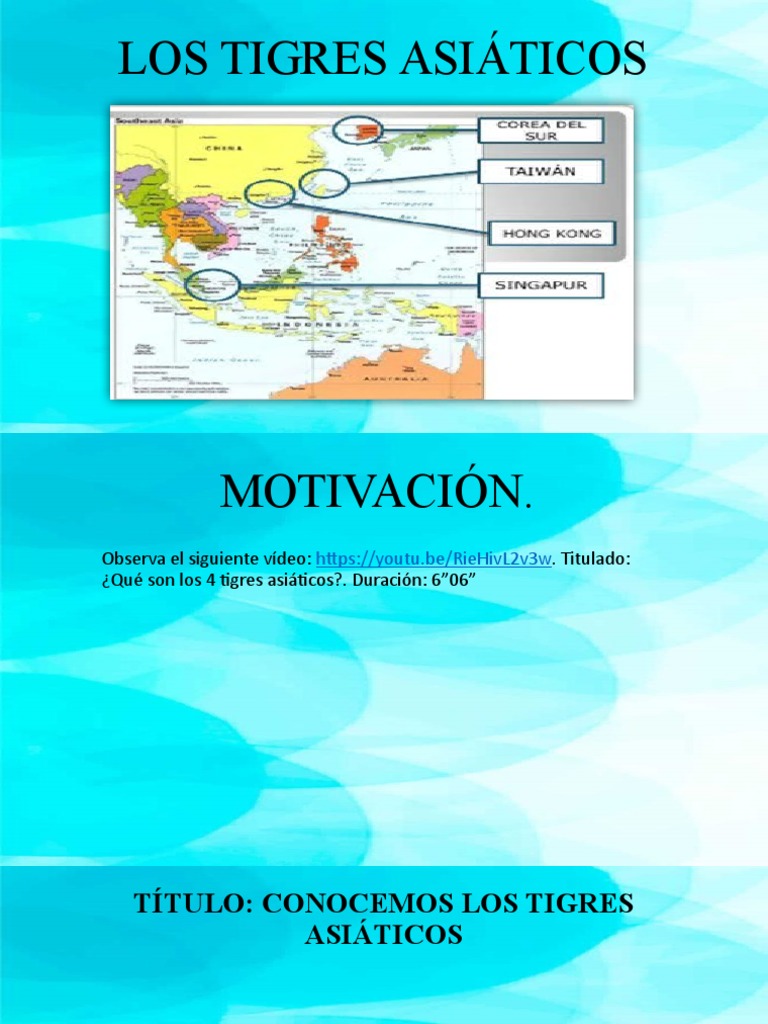 Los Tigres Asiáticos | PDF | Cuatro tigres asiáticos | Economias