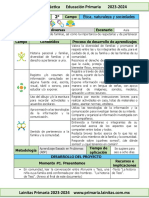 2do Grado Septiembre - 02 Familias Diversas (2023-2024)