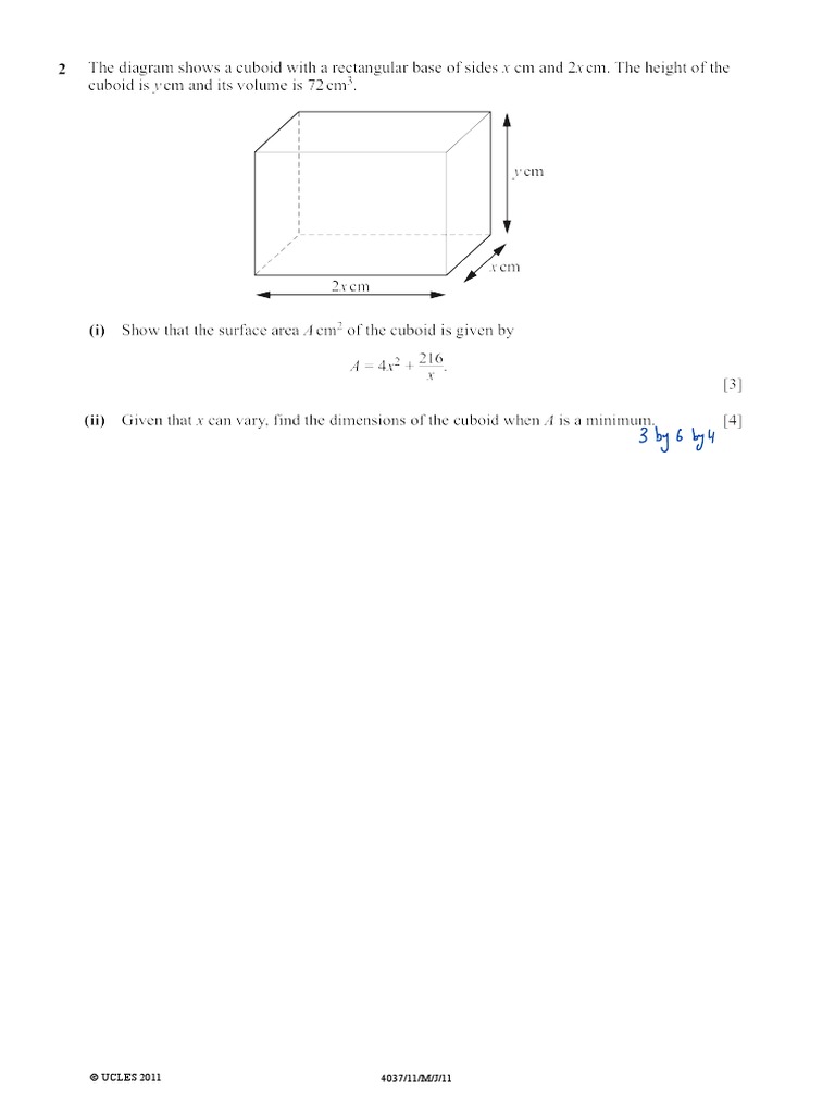 Maximum and Minimum Values | PDF