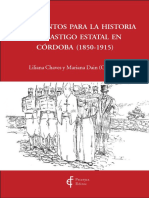 Documentos Para La Historia Del Castigo Estatal en Córdoba 1850-1915 (Coords.) Liliana Chaves y Mariana Dain