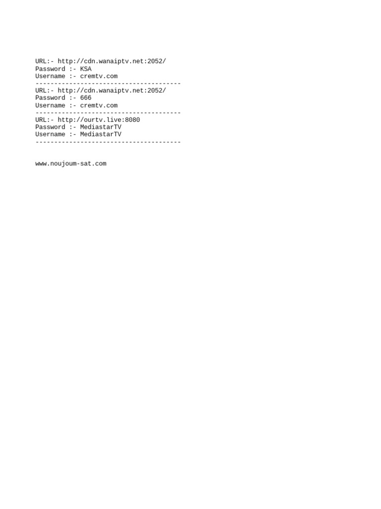 Xtream Iptv Codes 2025 PDF