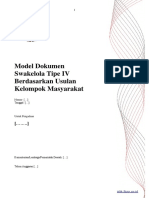 LKPP N0.2 TH 2022 - Lampiran VI - Model Dokumen Swakelola Tipe IV