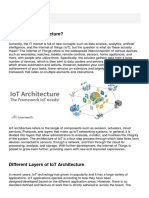 What Is IoT Architecture