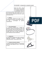 Instrumentos de Avaliação - Antropometria e Composição Corporal