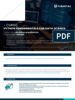 Python Fundamentals For Data Science - Online