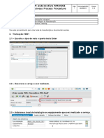 P O - Criar Nota de Manutenção - Equipamento