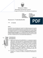 RESOLUCIÓN #14-2023-ANC-MP-CIPPD de Fecha 9-3-2023 de Fs. 10 (CASO #99-2023-LIMA CENTRO)