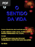 SENTIDO DA VIDA