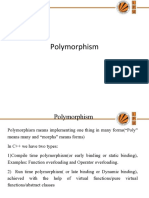 Polymorphism Lec 2