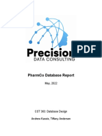 Pharmco Database Report